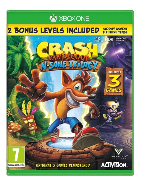 Crash Bandicoot N. Sane Trilogy игра Xbox